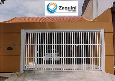 Portão automático modelo simples